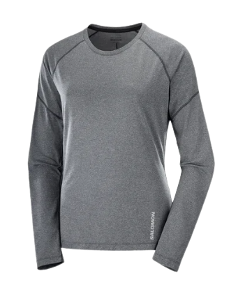 TEE SHIRT ML CROSS RUN FEMME SALOMON
