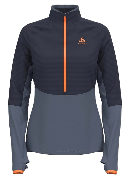 POLAIRE DESCENT CW 1/2ZIP FEMME ODLO