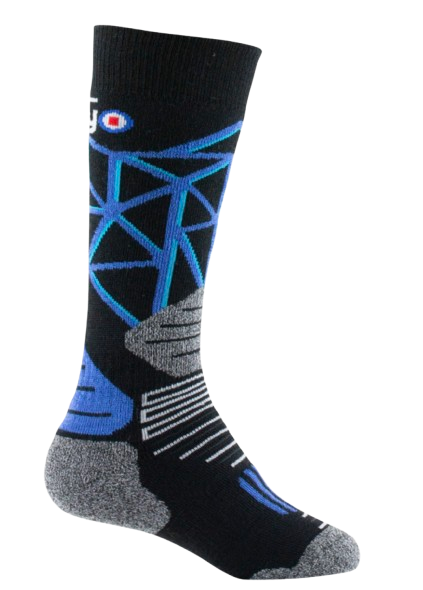 CHAUSSETTE JUNIOR TECH 2 MI-BAS THYO