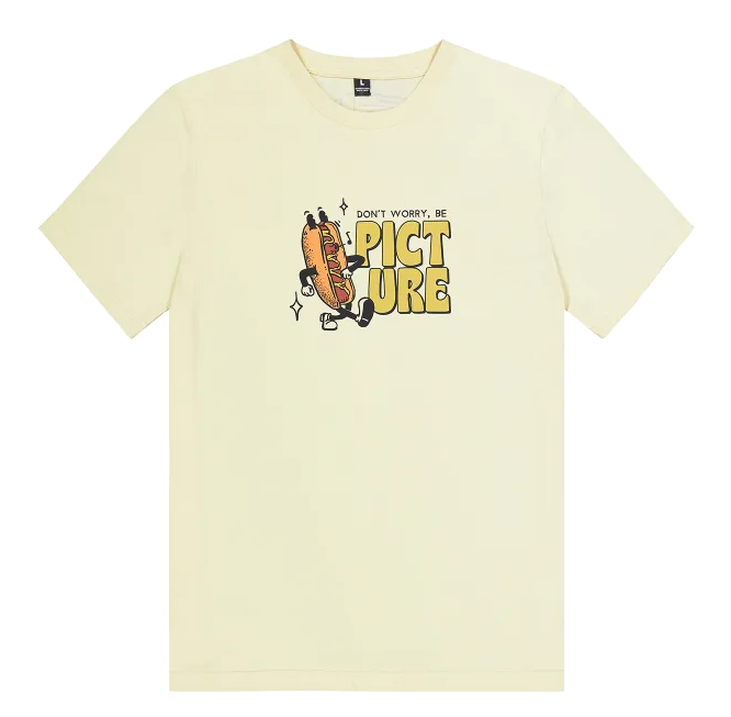 TEE SHIRT MC BASEMENT MUSTARD HOMME PICTURE